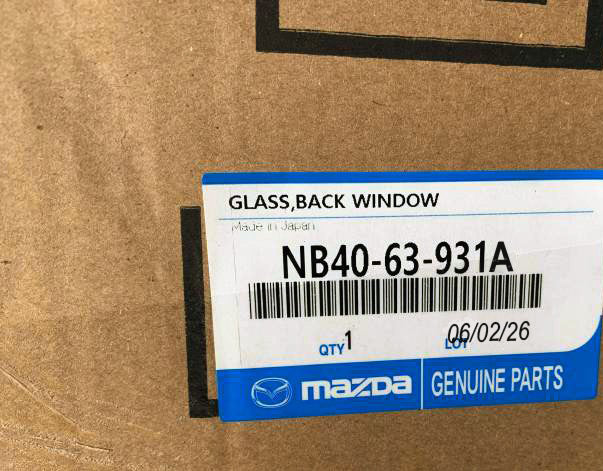 Mazda Miata 1990-2005 OEM Hardtop Rear Glass Window Replacement