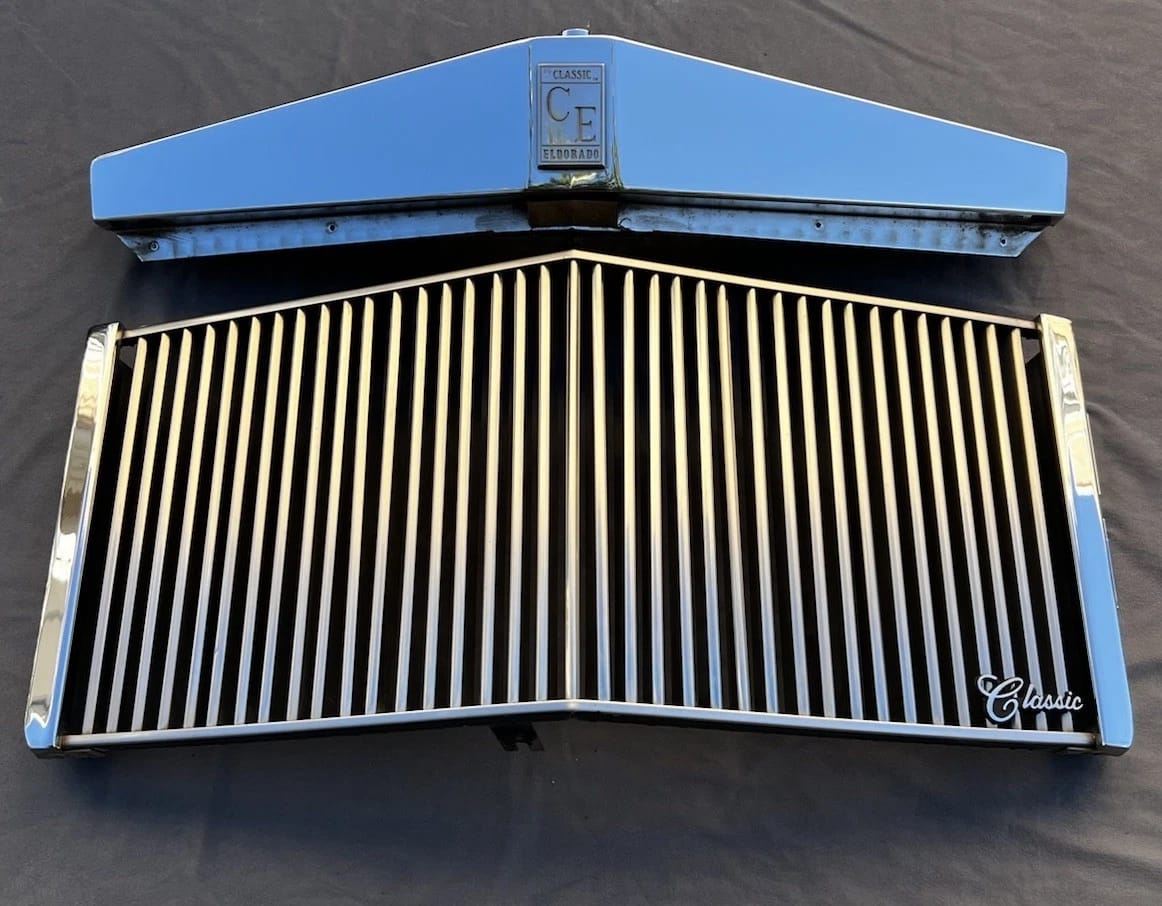 1979 to 1985 Cadillac Eldorado Vertical Castle Chrome Grille Custom Classic