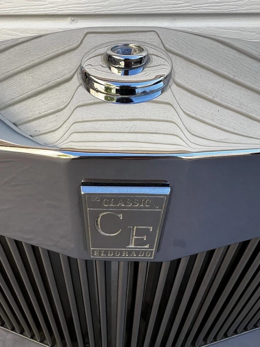 1979 to 1985 Cadillac Eldorado Vertical Castle Chrome Grille Custom Classic