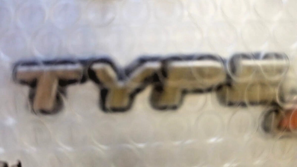 Rare Unopened JDM Honda Type-S Grille Emblem – Single Piece – Acura RSX