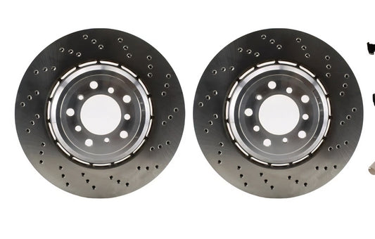 BMW E93 N55 Zimmermann Brake Rotors and Akebono Ceramic Pads