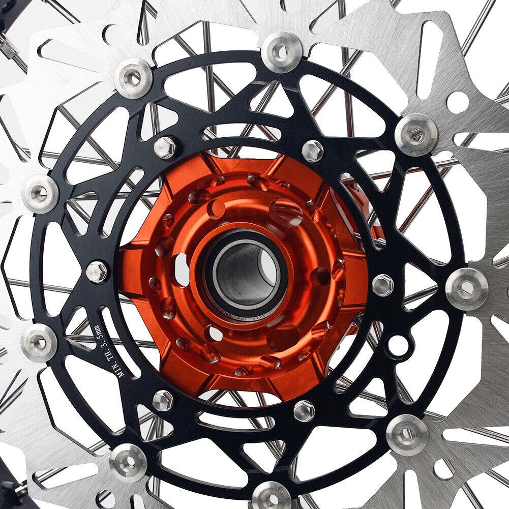 17" Supermoto Wheels & Brake Disc Kit for KTM EXC 300 (2019) – Complete Set