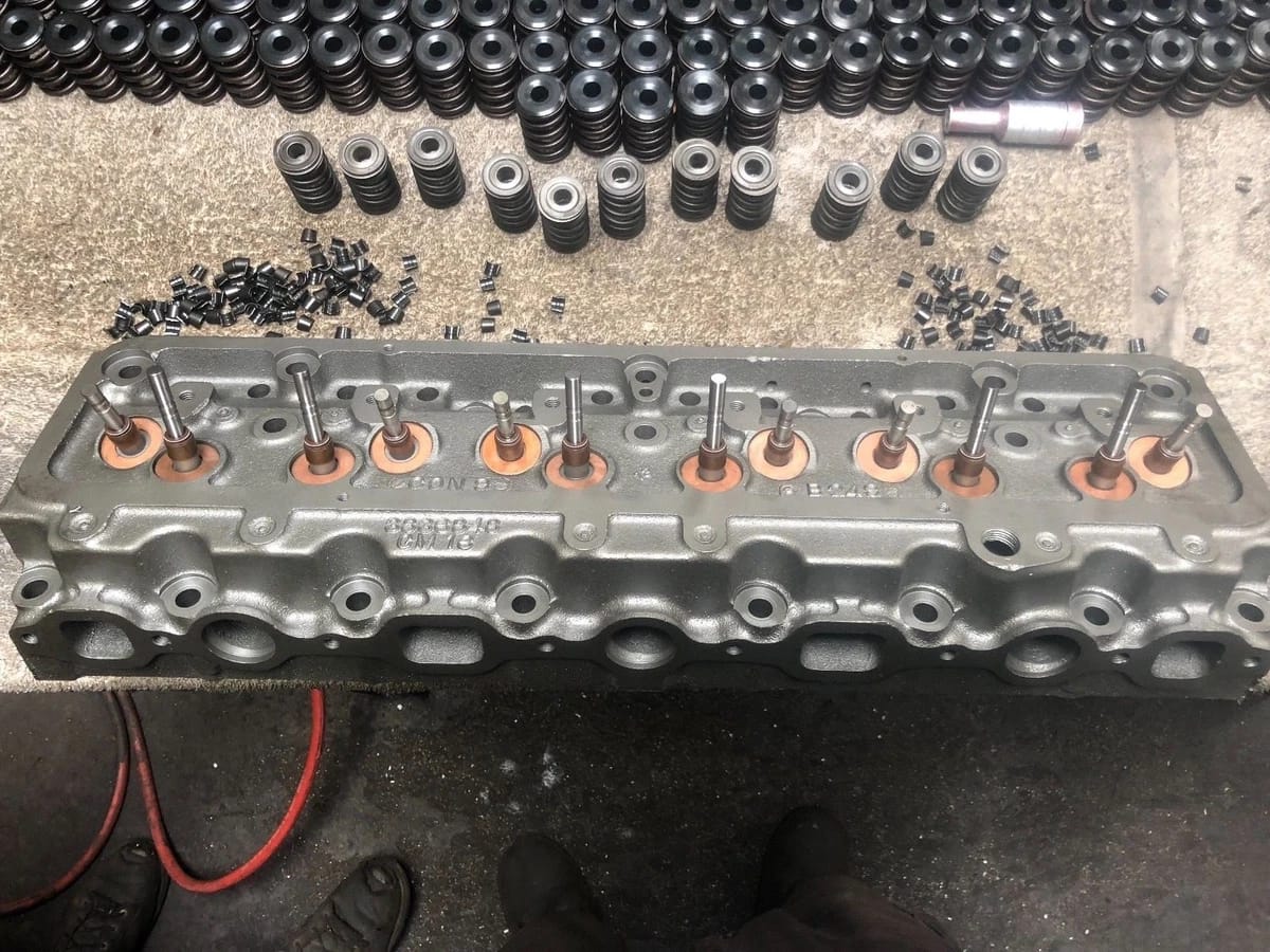 GM 848 Cylinder Head – 3836848 High Compression for Chevy 235 Inline-6 (1956–62)